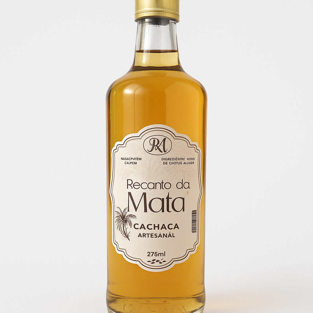 Cachaça Amarela Recanto Da Mata