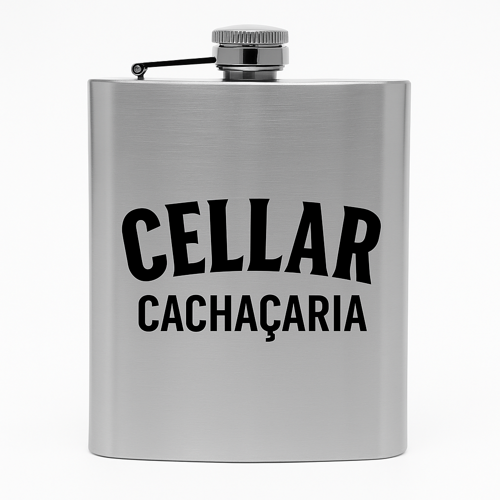 Cantil De Bolso Inox Porta Bebida