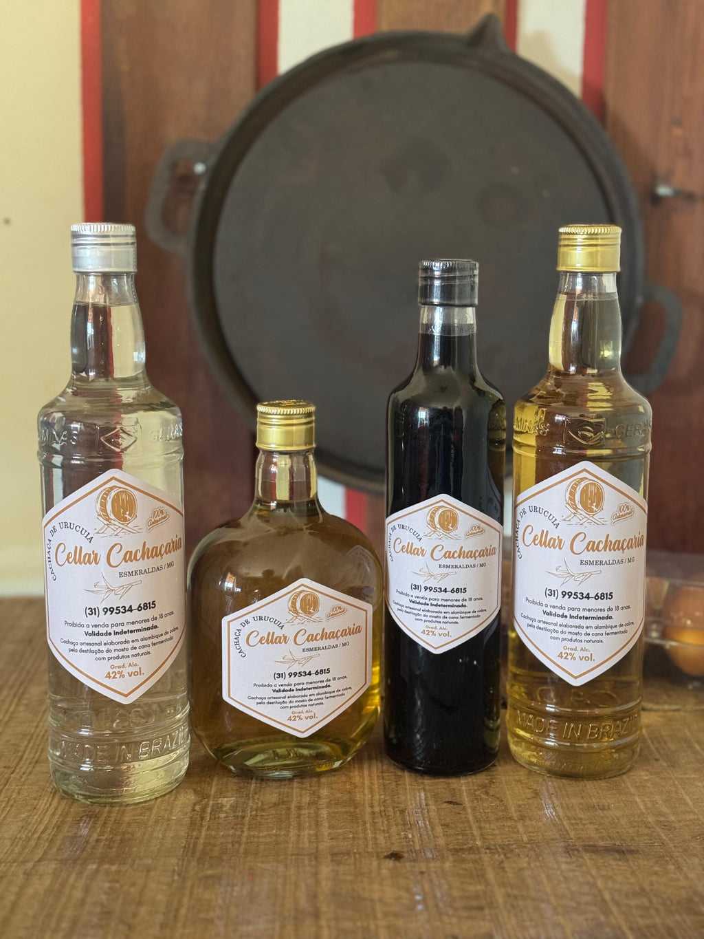 combo de Cachaça + licor