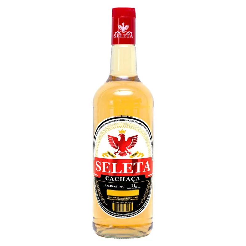 CACHAÇA SELETA OURO 1 LITRO